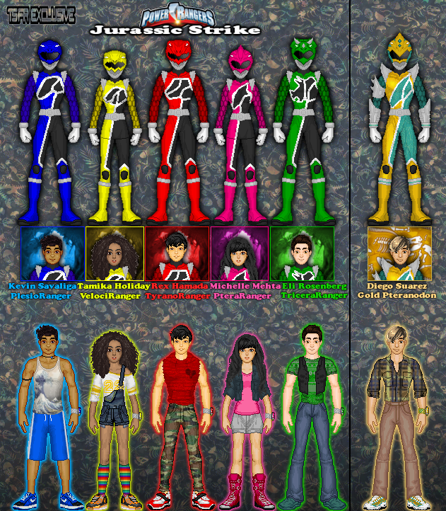Power Rangers Jurassic Rise Power Rangers Jurassic Strike by prparody on DeviantArt