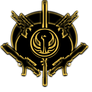 GLA Logo: black and gold