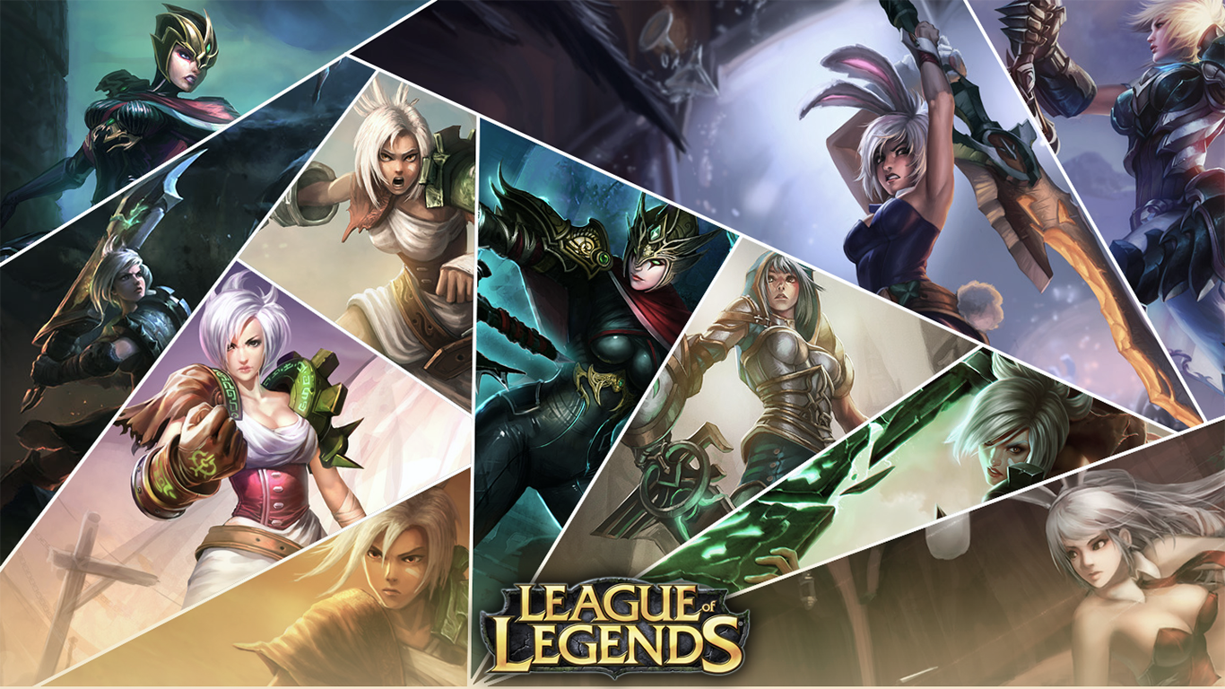HD wallpaper: videogame, video games, League of Legends, Riven