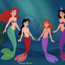 Ariel and Alana with their daughters