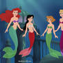 Andrina, Ariel and their daughters