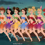Daughters of Triton as humans