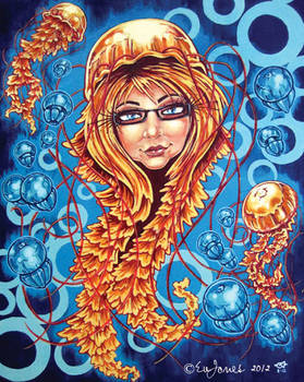 Jellyfish Portrait Commission