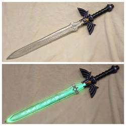 Loz Totk Glowing Master Sword