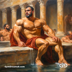 Mr Andrew at the Roman Baths. 1.1