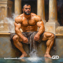 Mr Andrew at the Roman Baths. 1.3