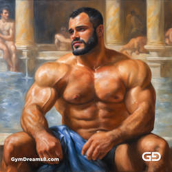 Mr Andrew at the Roman Baths. 1.4