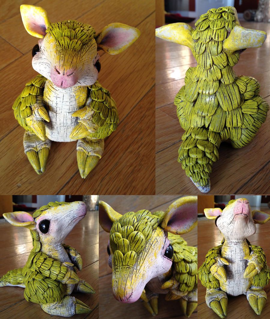 Realistic Pokemon Sandshrew sculpture - SOLD