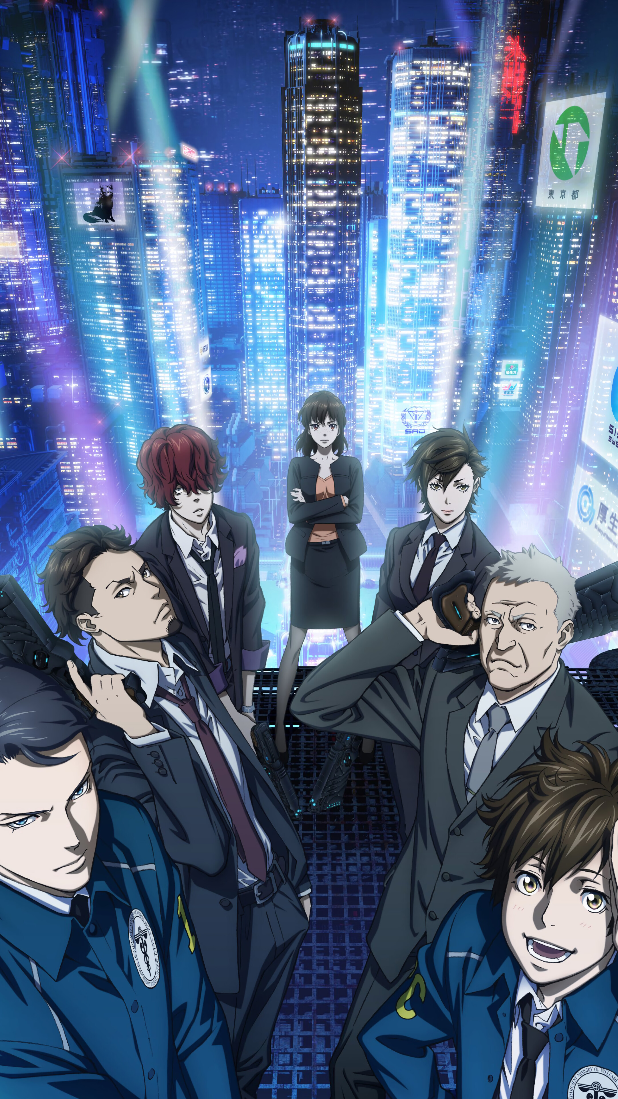 Psycho Pass 3 First Inspector Wallpaper By Misaandart On Deviantart