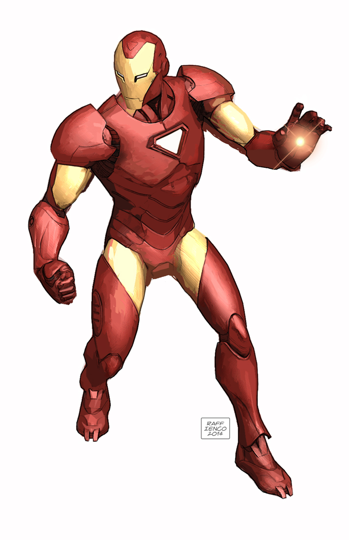 Iron Man color sketch