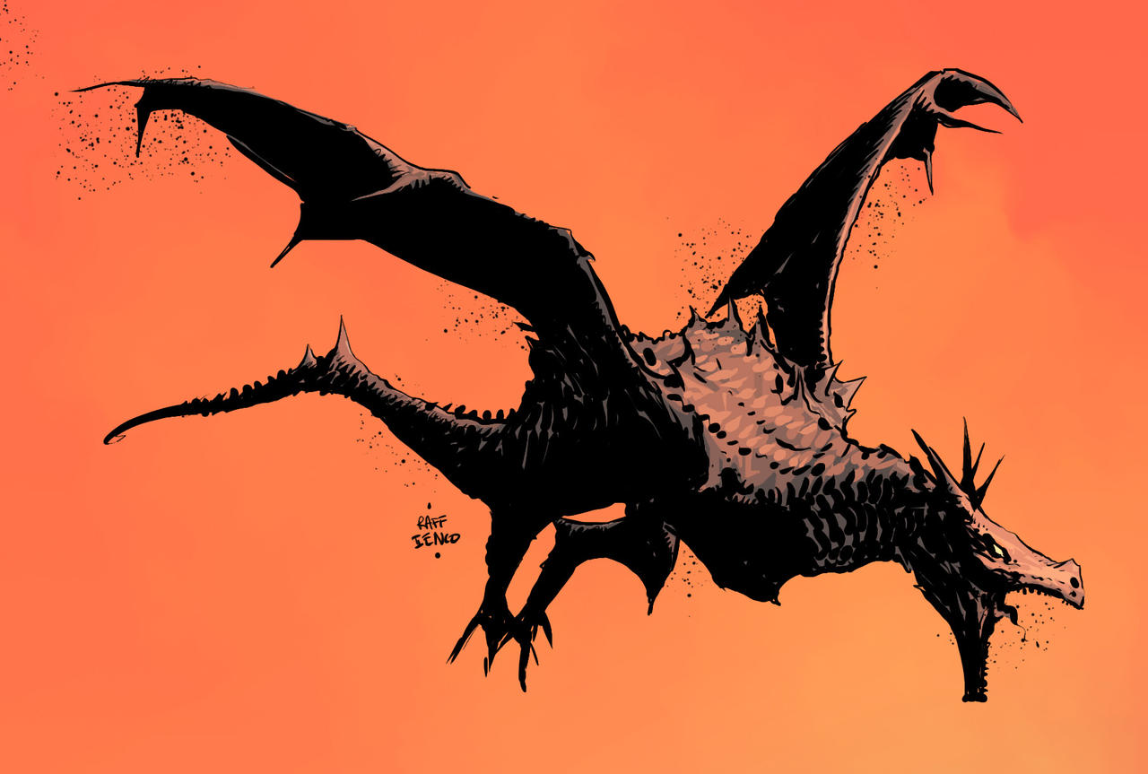 Green Riff Raff Dragon Raff dragon by Raffaele-Ienco on DeviantArt