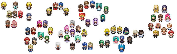 [Sprite Mass Post] Evillious Chronicles