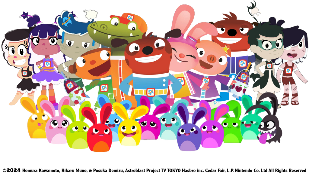 Hanazuki X astroblast! Anime With Hemka bunnies by TFA10 on DeviantArt