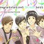 Congratulations Shinee Mnet CD