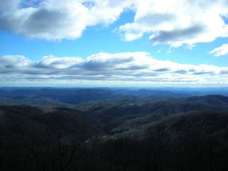 Blue Mountains Blue Sky