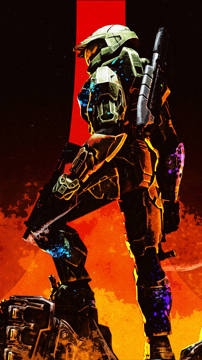 Halo x Doom Wallpaper 4k Mobile sans logo by Playbox36 on DeviantArt Halo x Doom Wallpaper 4k Mobile sans logo by Playbox36 on DeviantArt