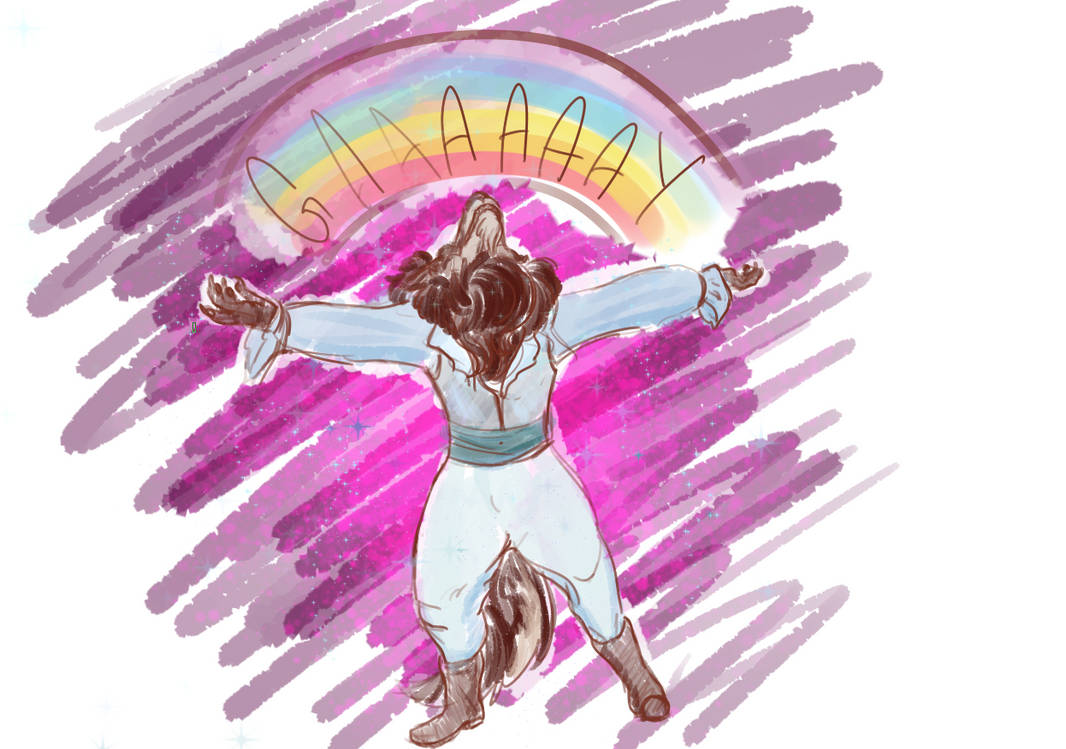 Gaaaay GAAAAY by OddestDoggoArt on DeviantArt