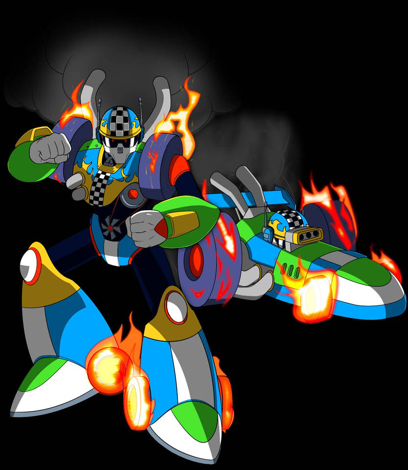 Turbo man's updated robot and race car form by kinglolo89 on DeviantArt