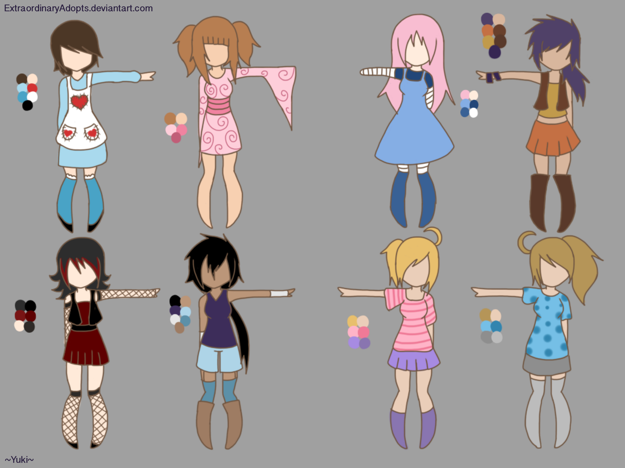 { CLOSED } CHEAP Mixed Price Female Adopts