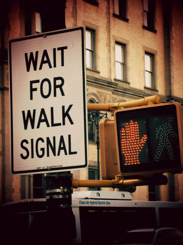 Wait For Walk Signal by Fuacata on DeviantArt