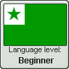 Esperanto Language Level Stamp