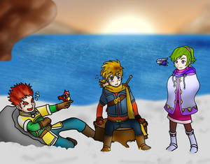 Golden Sun DD Scared yooou