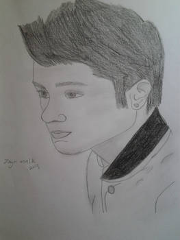 drawing zayn malik