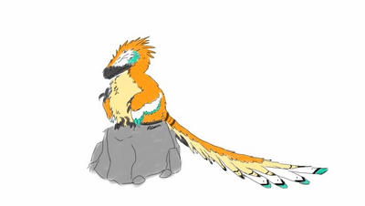 Sleeping Velociraptor by RhionCrescilia on DeviantArt