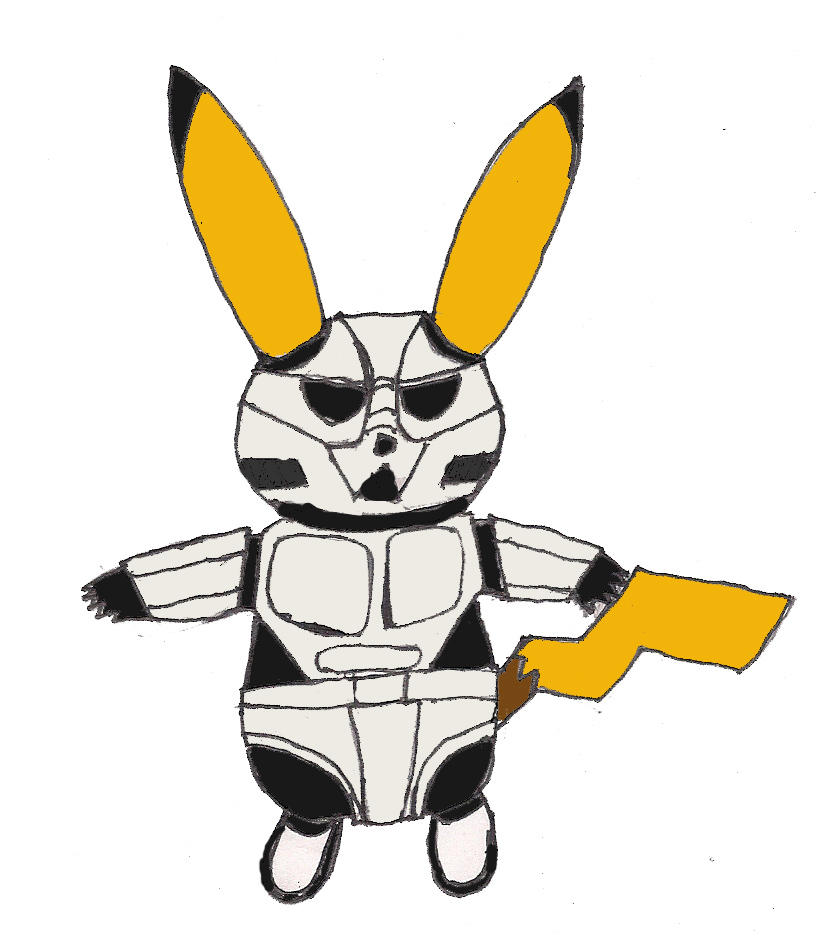 Pikachu Plot Armor Coalition Armour-Pikachu Model by Unownace on DeviantArt