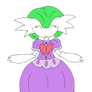 A Mega Gardevoir's Fancy Purple Dress