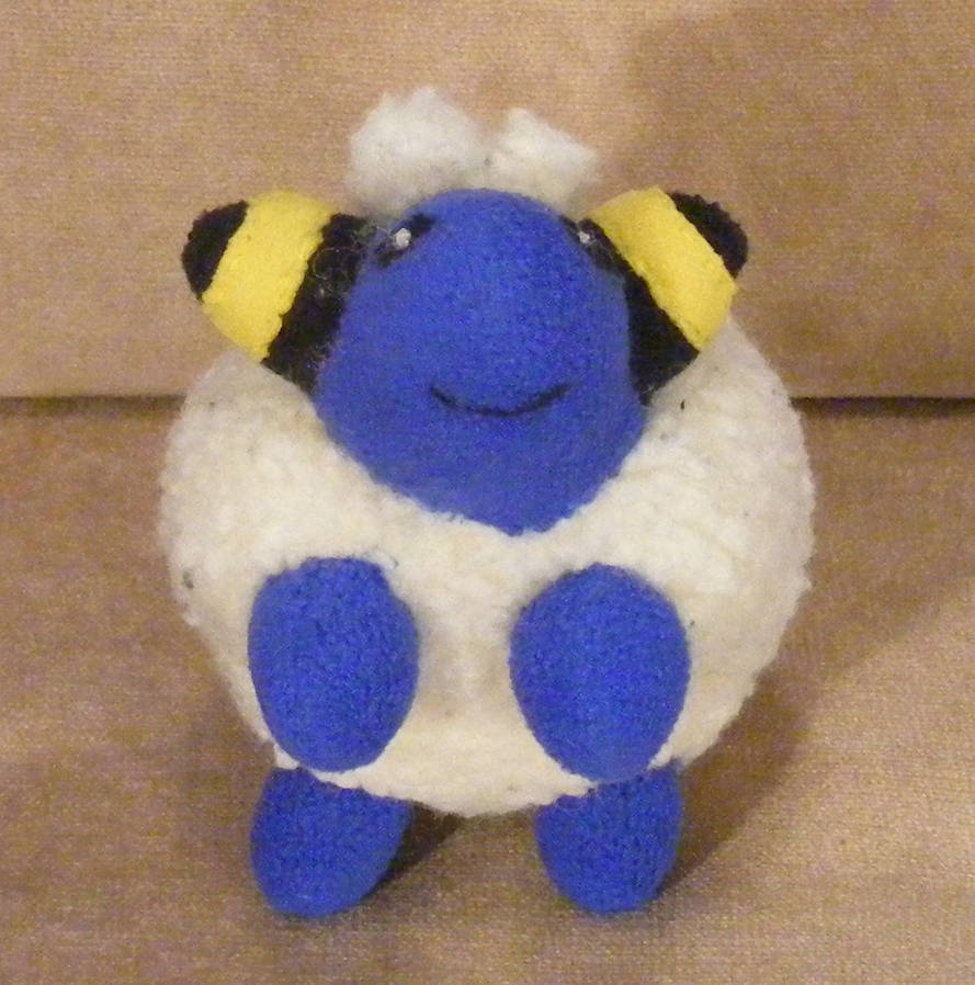 Mareep Plush (Front and Side) by Unownace on DeviantArt