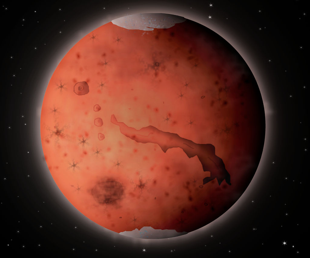 Mars, World of Dry, Cold, Battered Rust by Unownace on DeviantArt
