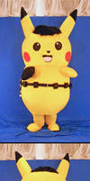 Pikachu Mascot Suit (Ace Spade Style, Front+Back)