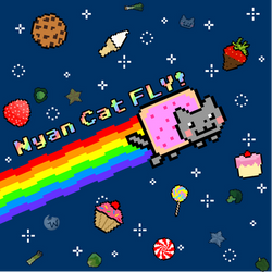 Nyan Cat FLY -Box Art