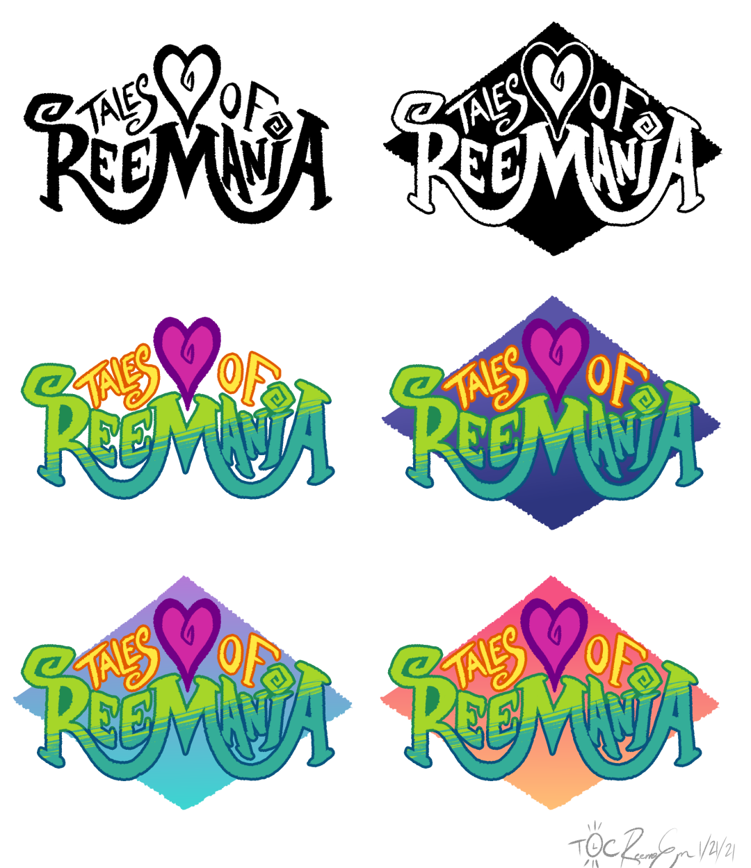 ToR Logo Variants by TOC-Archives on DeviantArt