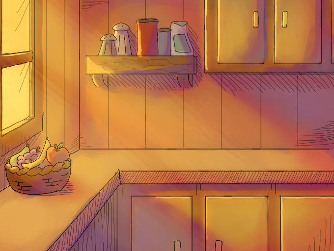 Kitchen background by TOC-Archives on DeviantArt