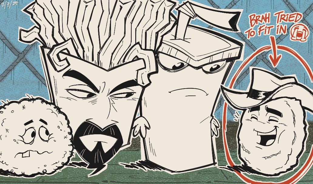 Apollo Brah brah tried to fit in by ToC-Archives on DeviantArt