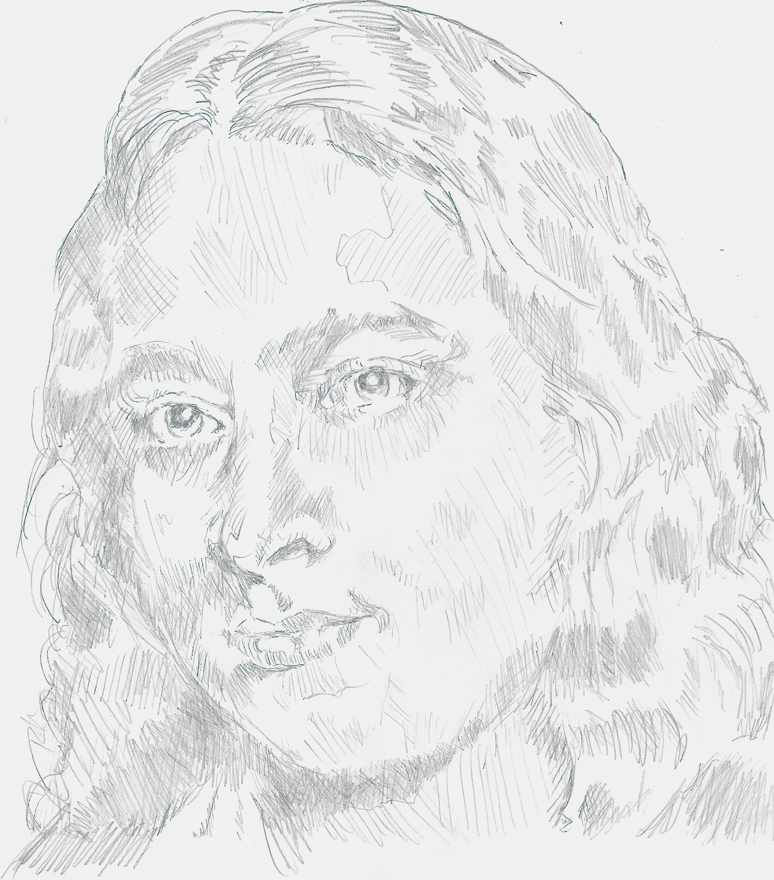 Study for Yogananda Portrait