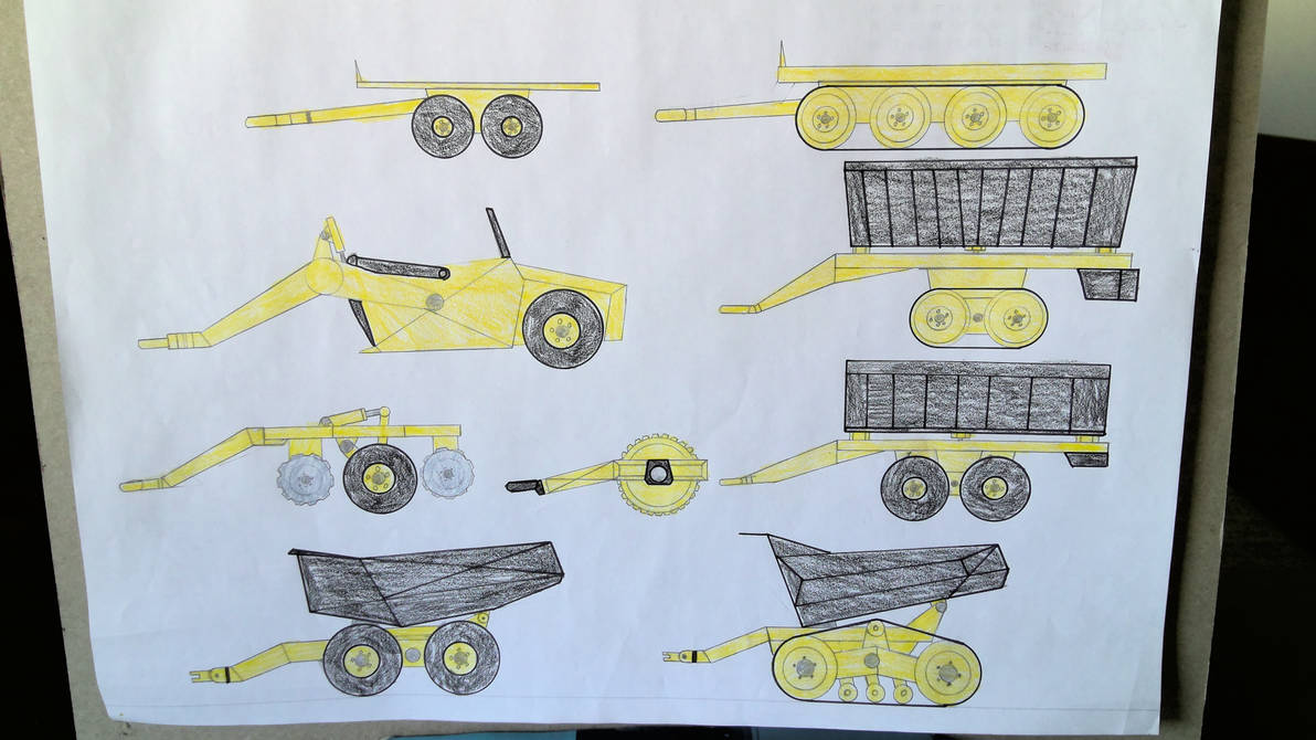 Utility Tractor s Trailers By Znmlls On DeviantArt utility-tractor-s-trailers-by-znmlls-on-deviantart