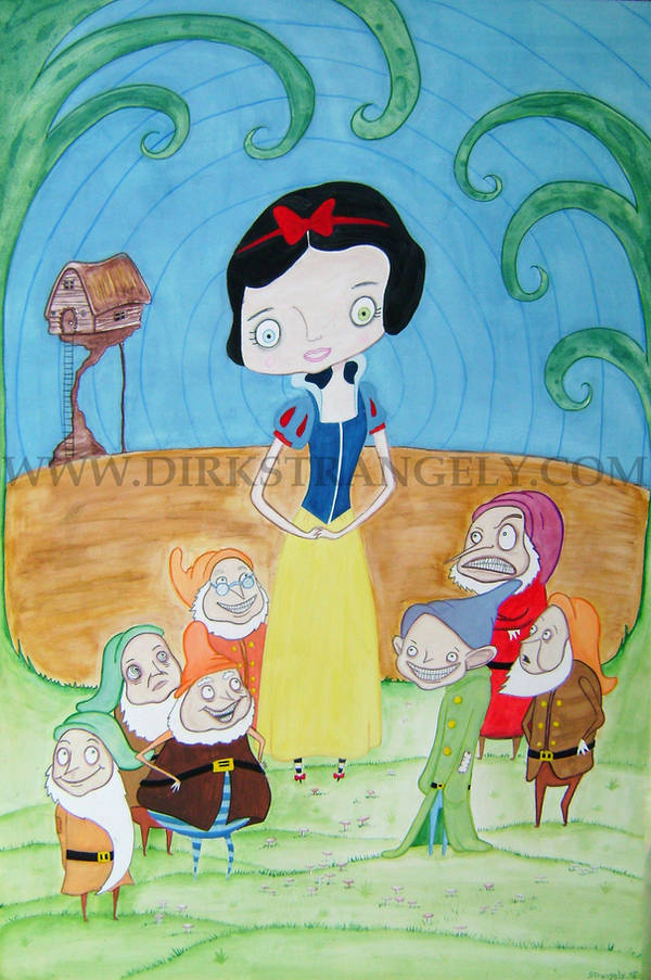 DIRK STRANGELY Snow White.... by dirkstrangely