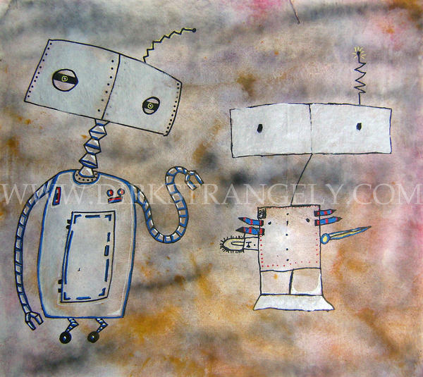 Dirk Strangely WHEN ROBOTS.... by dirkstrangely