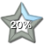 Star Progress Bar II - 20% by ColMea