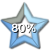 Star Progress Bar II - 80% by ColMea