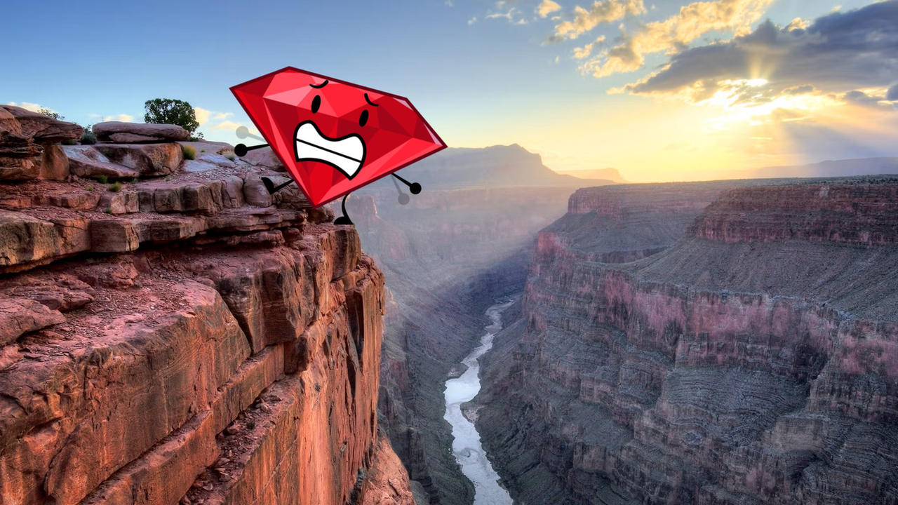 Ruby about to fall down by JCTOTTheAwesomeDude on DeviantArt