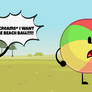Beach ball tantrum from someone