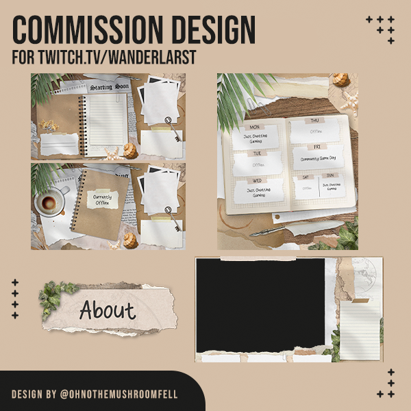 Commissioning Graphics Commission Work Stream Graphics by OhNoTheMushroomFell on DeviantArt