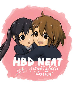 [K-On FanArt] HBD Neat 2014