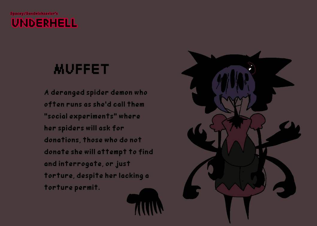 Undrhell UNDERHELL muffet by SandwichSavior on DeviantArt
