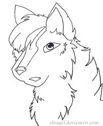 Lineart loup