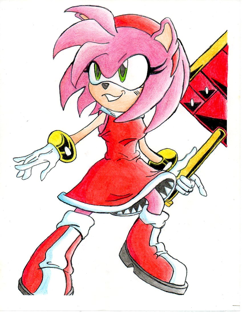 Old Art-Amy Rose Colored